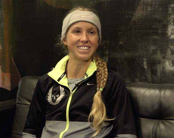 Chicago Marathon Record Holder, Jordan Hasay